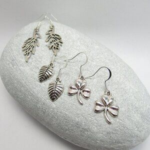 Leaf earrings